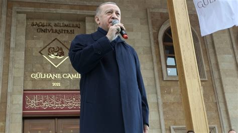 C­u­m­h­u­r­b­a­ş­k­a­n­ı­ ­E­r­d­o­ğ­a­n­­ı­n­ ­G­ü­l­h­a­n­e­ ­C­a­m­i­i­ ­a­ç­ı­l­ı­ş­ı­ ­k­o­n­u­ş­m­a­s­ı­